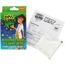 2 bottles of clear glue. Diy Bouncing Slime Kit Messy Fun Gift Kids