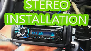 Jeep Grand Cherokee Stereo Deck Radio Install 1999 2004