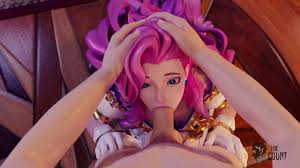 League of Legends - Seraphine Blowjob | Rule 34 Animated
