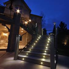 Outdoor soffit lighting has become a very popular commodity in homes. Outdoor Recessed Stair Lights Led Step Light Kit 8 Pack