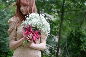 Plaid comes in all styles and colors, from traditional scottish tartan to summery gingham. Babys Breath Wedding Bouquet With Plaid Wrap