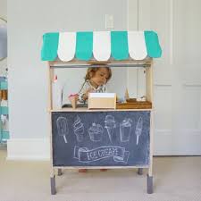 I gave the girls' ikea duktig mini kitchen a makeover. Ikea Kitchen Ice Cream Shop Hack U Ready Teddy