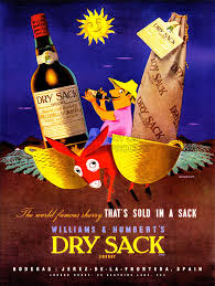 Anuncio De Dry Sack Wine Poster Posters Art Prints Wine Store Design