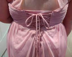 Adding A Corset Back To Make A Dress Bigger 6 Steps Instructables