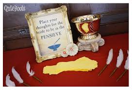If you are invited to a baby shower of a close friend, then because that baby will be something you'll always hold dear. Magical Harry Potter Bridal Shower