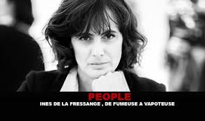 Wong: Ines de la Fressange, saka perokok dadi vaper.