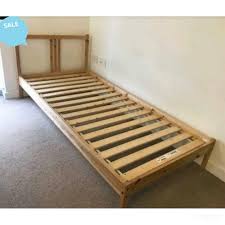 Browse through our wide selection of brands, like dumee and alwyn home. Ikea Single Bed Frame With Free Mattress Furniture Home Living Furniture Bed Frames Mattresses On Carousell