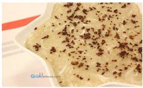 Easy Biko With Buco Recipe Ang Sarap Recipes Panlasang Pinoy Recipe Pinoy Food Recipes