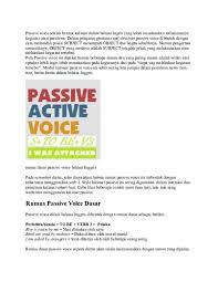 Karena admin yakin sahabat kbi sudah memahaminya. Contoh Kalimat Passive Voice Simple Future Tense Temukan Contoh