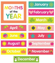 64 Particular Months Printable