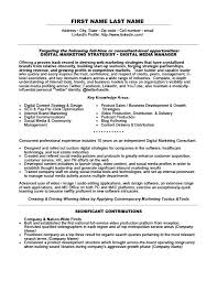 Digital Marketing Specialist Resume Template Premium Resume Samples Example