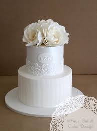 Faye Cahill Flowers To Match By Bouquet 2 Layers Change To Ivory And Add Pearls Around The Base Of Simple Wedding Cake Wedding Desserts Wedding Cake Designs