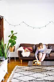 Beautiful Attainable Home Tour Minimal Organic Apartment Living Room Decor On A Budget Modern Living Room Interior Minimalist Living Room