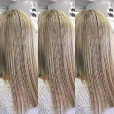 Full Head Of Foil Creamy Blonde Beige Hair Long Hair Blonde Foils Beige Hair Short Blonde Hair