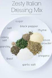 Check spelling or type a new query. Homemade Zesty Italian Dressing Mix Little Broken