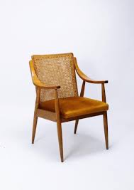 mid century modern danish style cane back armchair 1960s armchair chair traditional dining chairs