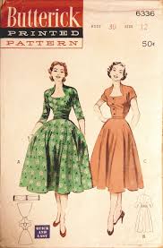 We did not find results for: Butterick 6336 1952 Early 50s Day Dress Cocktail Full Skirt Green Floral Tan Peach Short Sl Vintage Dress Patterns Vintage Outfits Butterick Patterns Vintage