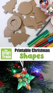 Maybe you would like to learn more about one of these? Printable Christmas Shapes The Craft Train