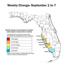 Florida Red Tide Update Map Where Is Toxic Algae Still