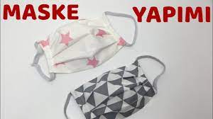 Maske Yapimi Evde Maske Nasil Yapilir Face Mask Making Maske Dikimi Youtube 2020 Maskeler Yuz Maskeleri Dikis Temel Bilgileri