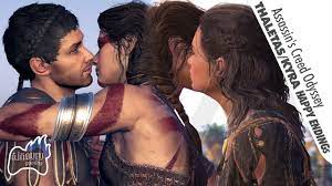 Assassin's Creed Odyssey Romance Thaletas/Kyra | Happy Endings - YouTube