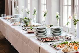 Wicker plate holders fit around the salad plate, topped a fiercely elegant table setting in mauve with crystal ware glasses and jeweled silver napkin rings. Wedding Menu Ideas For Every Type Of Reception Real Simple