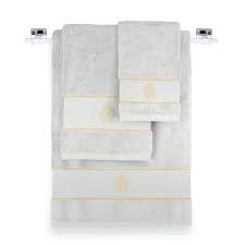 Lenzuola con cavalli bassetti : Roberto Cavalli Art New Gold Coppia Asciugamani 1 1 Soffice Piuma