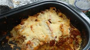 Crowd Sized Lasagna No Really It S Big Roaster Recipes Roaster Oven Recipes Cooking For A Crowd