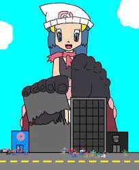 Dawn Crushing A Building Giantess | Dawn crushing a building… | Flickr