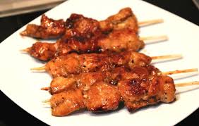 Brochette De Poulet Miel Et Sauce Soja Recette Asiatique Brochette Poulet Recette Asiatique Recette Brochette Poulet