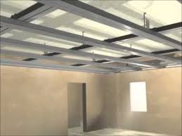 Knauf Ceiling Mounting Youtube Drywall Ceiling Gypsum Ceiling Drywall