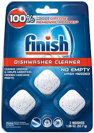 Luckily, cleaning the dishwasher is an easy process. Amazon Com Finish In Wash Dishwasher Cleaner Clean Hidden Grease And Grime 3 Ct Health Personal Care