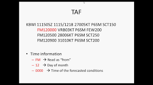 how to read a taf