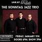 The Sonntag Jazz Trio- LIVE at Birdies! (January 9th) - Birdies - The Place to Gather, 18 Main St Event Image