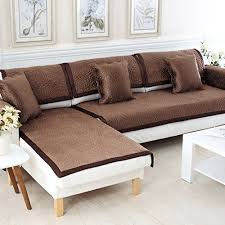 Sofa Slipcovers Sofa Covers Protector Furniture European Style Seasons Sofa Cushions Simple Soft Anti Slip Sand Hair Sofa Towel A 90x240cm 35x94inch Ispirazione