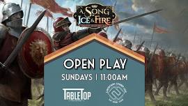 Open Play: A Song of Ice and Fire The Miniatures Game