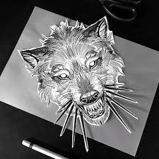 How to draw a wolf pencil #drawing. Available Eskiz Volka Risunki Tatuirovka Volk