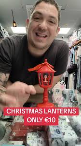 Unique Christmas Lanterns Available for €10 Each