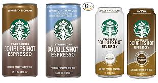 12 Cans Of Of 6 5oz Starbucks Doubleshot Espresso Cream Or Light Version 12 Free Shipping Or 10 50 With 5 Amazon Subscribe Save Discounts Heavenly Steals