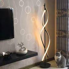 Elinkume Spiral Led Stehleuchte Weiss Dimmbare 30 Watt