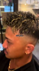 金メッシュ短髪 セットなし