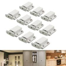 10 Pcs Magnetic Pressure Touch Release Kitchen Cabinet Doors Push To Open Latches Wish Kitchen Cabinet Doors Cabinet Catches Cabinet Doors