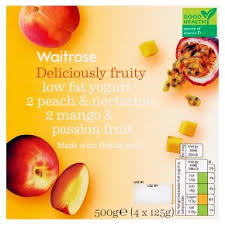 Waitrose Deliciously Fruity Peach Mango Yogurt Waitrose Partners