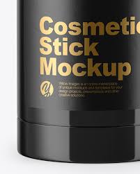 Glossy Deodorant Mockup In Bottle Mockups On Yellow Images Object Mockups