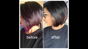 The change between the skin and hair shouldn't be too abrupt. Color Change Purple To Light Brown Dark Ash Blonde Hair Balayage Bpod Salon Youtube