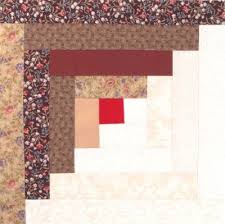 Get the free quilt pattern here. Somerset Stitch Quilt As You Go Log Cabin