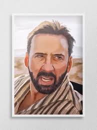 Nicolas Pedro Meme Part A Poster, Çerçevesiz Tv Film Poster