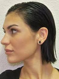 15 Stilvolle Nasse Frisuren Neue Frisuren Wet Look Hair Short Hair Styles Sleek Back Hair