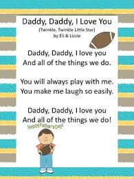 They are great ways of expressing your deep felt emotions and feelings. Father S Day Songs Math And Ela Activities By Coast To Coast Kinder