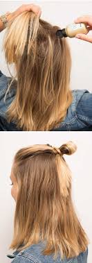 These hairstyles can be done in different ways and on different hair. 16 Half Bun Hairstyles For 2021 How To Do A Half Bun Tutorial